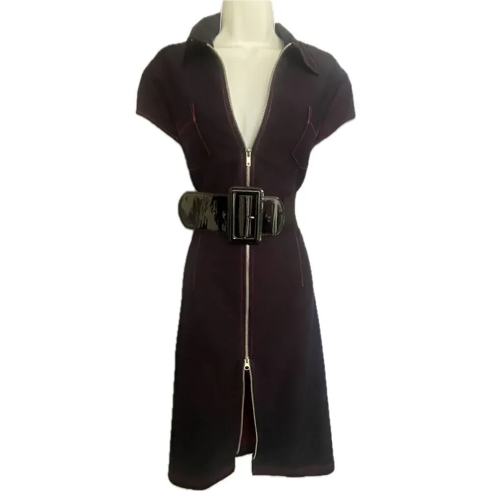 Statement Belt Vintage 80’s Stretch Belt Only Corporate Goth